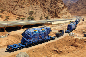  Transport through the desert sand of the Middle East 