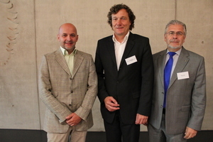  Das neu gewählte Präsidium des Fachverbandes v.l.n.r.: Friedrich Gebhart, Wilfried Röser und Martin Kronimus 