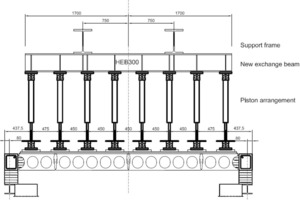  Fig. 7 Distribution of the load transverse on the hollow core slabs. 