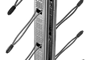  The new designed VS rails and VS strips 