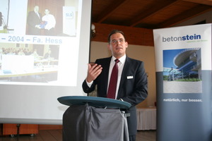  Matthias Bechtold, geschäftsführender Gesellschafter der Wasa GmbH in Thüringen, begrüßte mehr als 60 Teilnehmer zur SLG-Veranstaltung im Tagungshotel Ökomarkt Werratal 