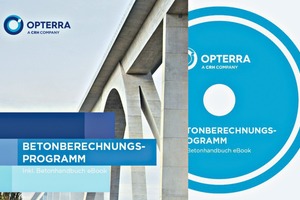  The current Opterra Concrete Design Program is highly practice-oriented, and its many operator-friendly functions are impressive 