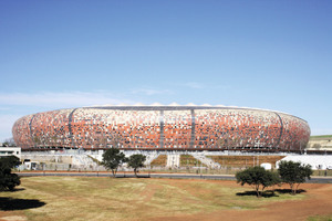  Die Fußball WM im Jahr 2010 bescherte auch der Fertigteilindustrie in Südafrika volle Auftragsbücher  