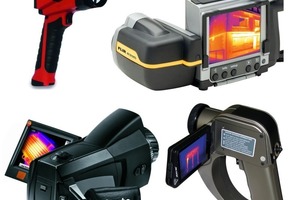  Fig. 9 Thermal imaging cameras are available in many designs, for a wide array of applications and in all price ranges.  