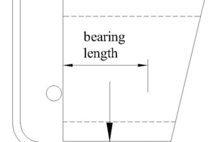  Fig. 3 Cross-section of the front plate. 