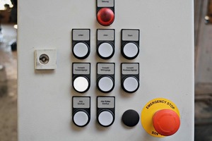  Das Steuerungsmodul der Garagen-Schalungsanlage: die ­genaue Abbildung der ­Produktionsprozesse erleichtert das Arbeiten 