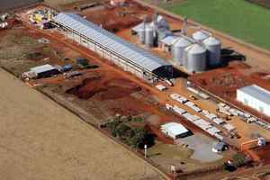  Aerial photograph of the Rotesma plant at Marialva/PR 