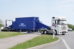  <div class="bildtext_en">The mobile precast plant from Weckenmann is the ideal solution for large-scale temporary construction sites</div> 