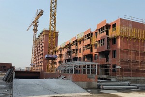  The company, Shanghai Citi-Raise Construction Group, is building multi-level, multi-family homes with their new Spancrete precast system 