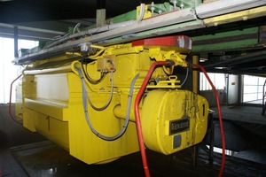 Abb. 4 Um die exakte Positionsbestimmung der einzelnen ­Transportbehälter kümmern sich Inkrementalgeber, die in jedem Kübel mit „an Bord“ sind. 
