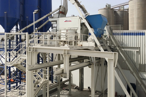  Exterior view of the mixing plant at Raknor in Ras Al Khaimah 