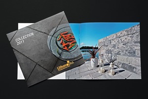  Abb. 1 Die Broschüre „Collection 2011“ bietet eine anschauliche Übersicht über das aktuelle Angebot an Pflastern, Platten und Mauern. 