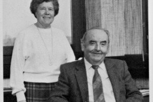  Fig. 1 Founder of the company Ernst Probst with his wife Helene. 