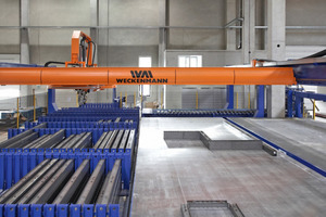  The shuttering robot can position shuttering profiles in the form extremely quickly and with unbelievable precision  