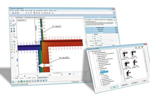  The program should provide various options to add thermal bridges  