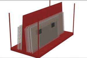  Integrierte Module zur Transportplanung und Palettierung runden den Funktionsumfang ab und machen die Software zu einem vollwertigen Planungstool für den gesamten Produktionsprozess im Betonfertigteilwerk 