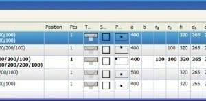  Fig. 10 Cases Overview table with multiple design cases. 