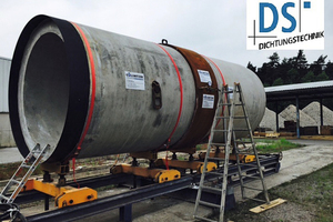  The pipes needed for the new Hong Kong tunnel were tested in a joint project of the companies Gollwitzer, Haba Beton and DS Dichtungstechnik 