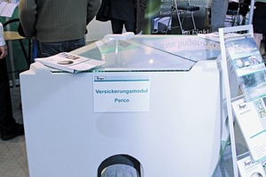  Neuheit auf der Messe: Das Versickerungsmodul Perco von Finger Beton  