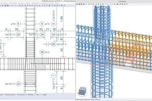  Neben dem Planungs- ist auch der Änderungskomfort entscheidend – die 2D- und 3D-Bewehrungsplanung von ­Strakon 2014 bietet beides 