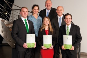  The winners of the 2014 Schöck Bau Innovation Prize were honored at the Industry Forum in Ulm and additional received a BFT one-year subscription 