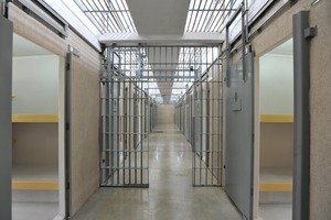  The interior of the completely prefabricated penitentiary center in Brazil  