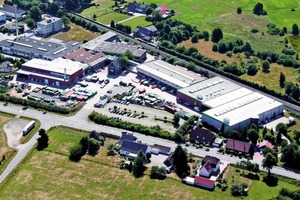  Aerial view of Avermann’s company headquarters in Osnabrück 