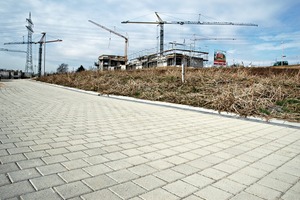  Das Baugebiet „Hohlgrabenäcker“ in Stuttgart-Zazenhausen im Jahre 2008 