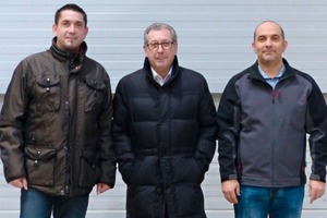  Uwe Sommer, Geschäftsführer, Harald Sommer, Inhaber und Geschäftsführer, und Frank Frey, Technischer Leiter und Projektleiter (von links) 