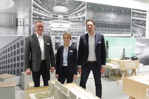  Reckli (v.l.n.r.): Peter Henning, Corinna Uphaus, Lutz Hammer
 