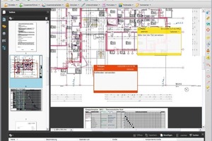  Abb. 8 PDF als „Sammelmappe“, in der unterschiedliche Projektinformationen wie Pläne, Berechnungen, Aktennotizen, Bauzeitpläne, Tabellen etc. abgelegt werden können. 