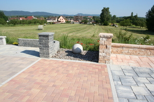  Framed by the picturesque scenery of the Vosges Mountains, the exhibition park is open to visitors of the Steinbourg site in the Alsace region 