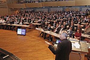  The well-attended plenary session  