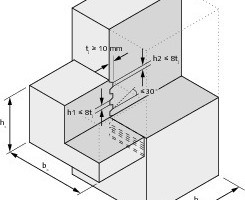  Fig. 9 Design of the shear joint according to [17]. 