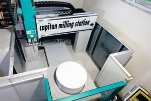  Fig. 1 BFS milling center, which achieve short working time.Abb. 1 BFS Fräszentrum, mit welchem kürzeste Fräszeiten erreicht werden. 