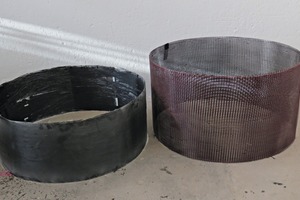  Production of conventional reinforcement cages made from concrete steel  