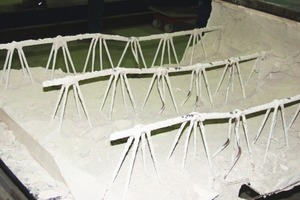  Abb. 8 Freigelegte Gitterträger nach dem Bruch. 