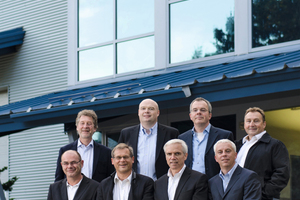  Front row left to right: Andreas Schilli (owner), Volker Würschum (owner), Max Hoene (ACT President/founder), Martin Wieland (owner). Back row left to right: Hubert Würschum (owner), Erik Johansen (ACT Vice President), Stefan Siegels (ACT COO), Reimund Richter (ACT Service Manager)  