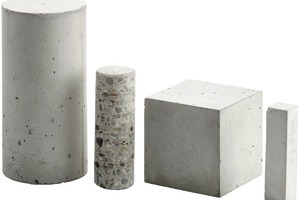  Anwendungstechnisch ist das RA100 Concrete-Gerät auf die Eigenheiten der Betonindus-trie ausgerichtet. Es können also die für Normzwecke hergestellten Probekörper verwendet werden 