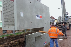  Customized precast elements from Berding Beton were used in the “­Waterlogging situation of the town of Ballenstedt” project 