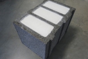  Mineral foam for filled lightweight concrete block 