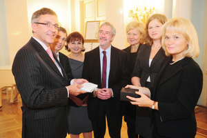  The German delegation congratulates to the opening of the NRW re­presentative office in St. Petersburg 