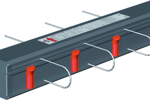  The combination of shear bars and compression shear bearings allows for an optimum utilization of all bearing members 