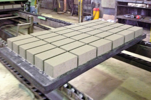  The homogenous block surfaces convinced at the concrete block factory in Heide, Germany 