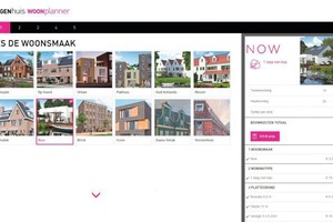  The online configuration tool of “lekkerEIGENhuis” (“beautiful home of your own”) can be used to plan one’s dream home in every detail and calculate its price, all in just a few clicks 