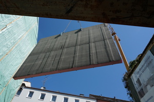  The Wolfwand wall system qualifies above all for all kinds of gap filling in downtown areas  