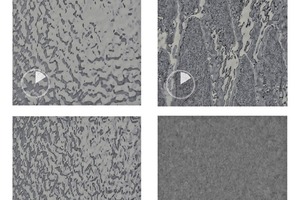  Comparison of a conventionally coated concrete surface with a surface covered with StoCryl V 700 