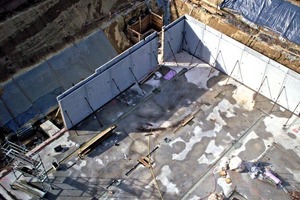 Erection of the precast wall elements 