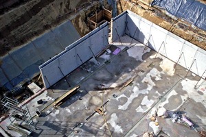  Erection of the precast wall elements 