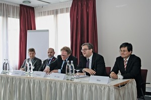  At the press conference of the 59th BetonTage in Neu-Ulm was announced that the precast concrete production industry expects a turnover of around 5.6 billion Euro, corresponding to a plus of 9 % 